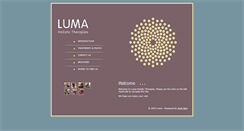 Desktop Screenshot of lumaholistic.com